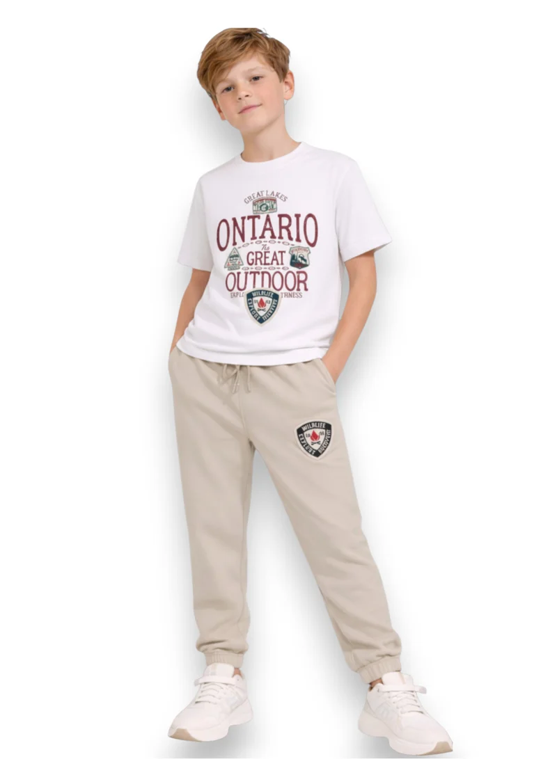 فكتور اند جين طقم تي شيرت وصوف أولاد نادي أونتاريو